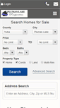 Mobile Screenshot of plumaslakeproperties.com